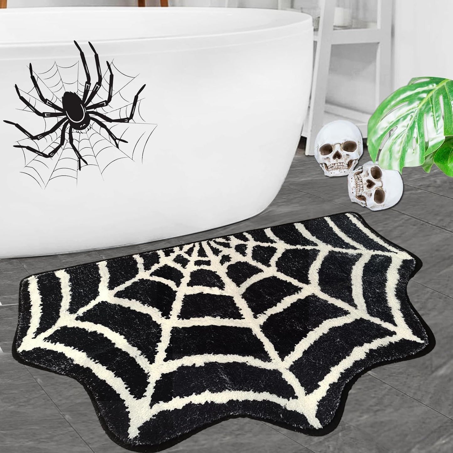 Halloween-Themen Gespenster-Badematte Brehn