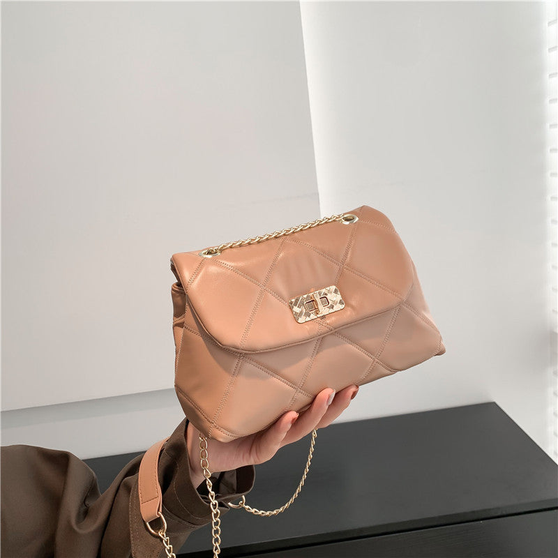 Elegante gesteppte Schulter-Handtasche