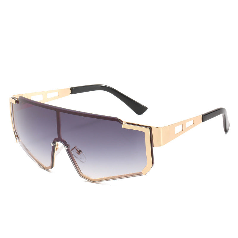 Damen Oversized Sportliche Sonnenbrille mit modernem Rahmen Brehn