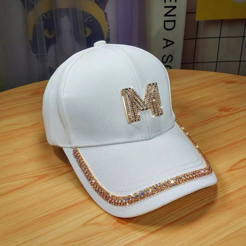 Damen Funkelnd Verziertes Baseballcap Brehn