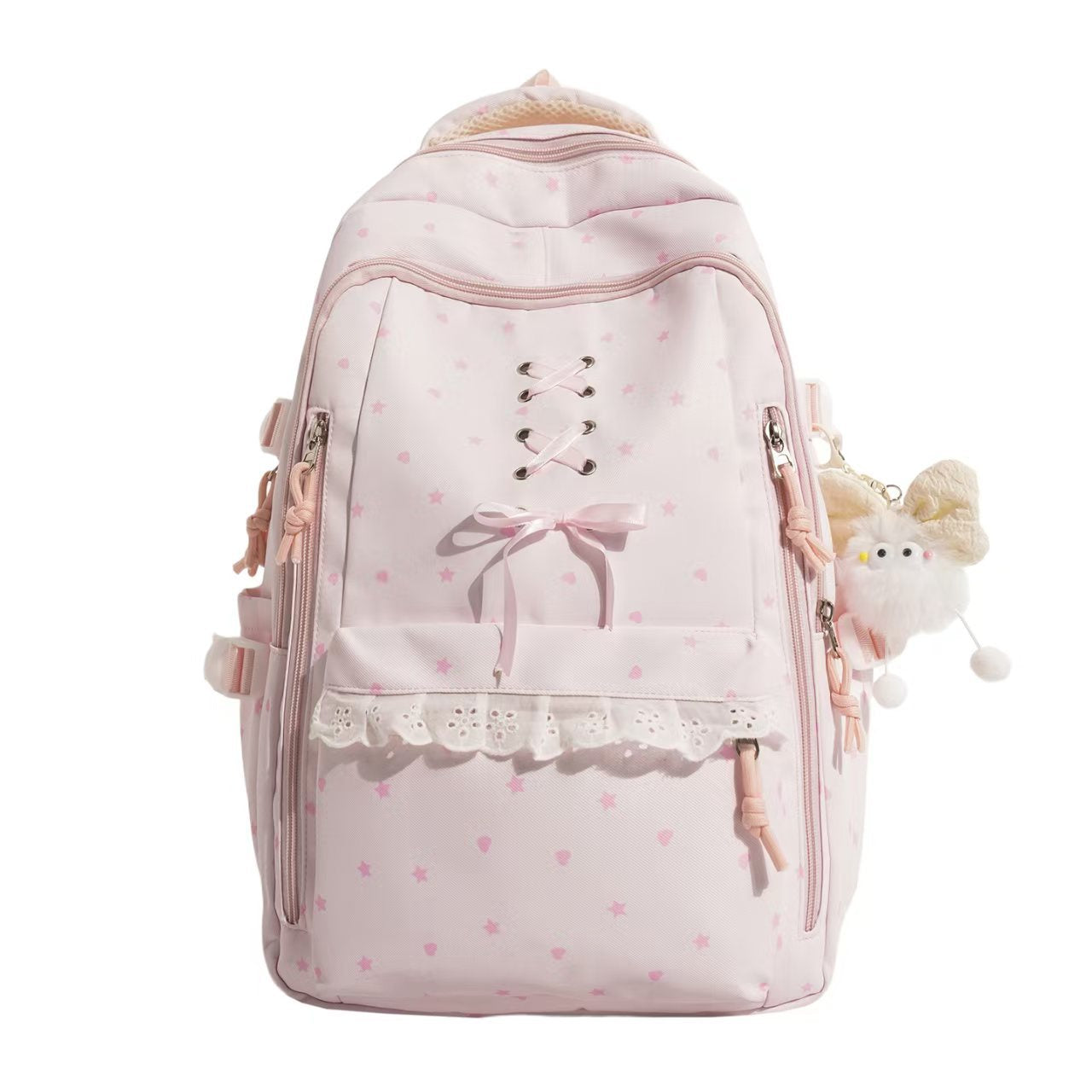 Rucksack mit Verspieltem Sternenmotiv und Eleganten Details Brehn