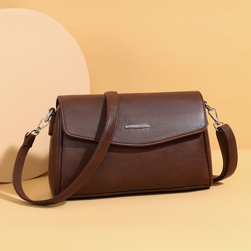 ELEGANTE STRUKTURIERTE SCHULTERTASCHE