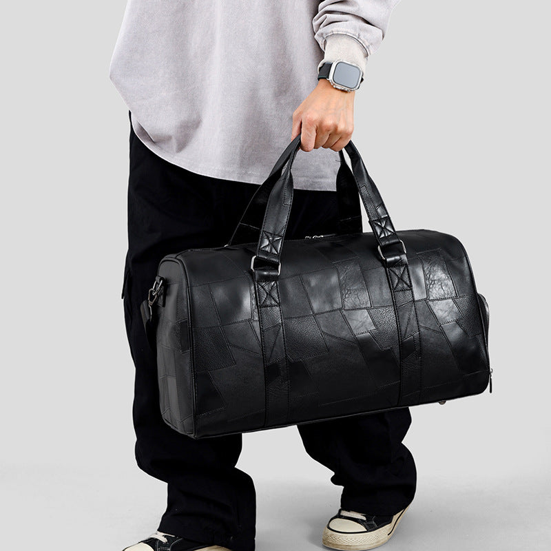 Premium Leder Wochenendreisetasche Brehn
