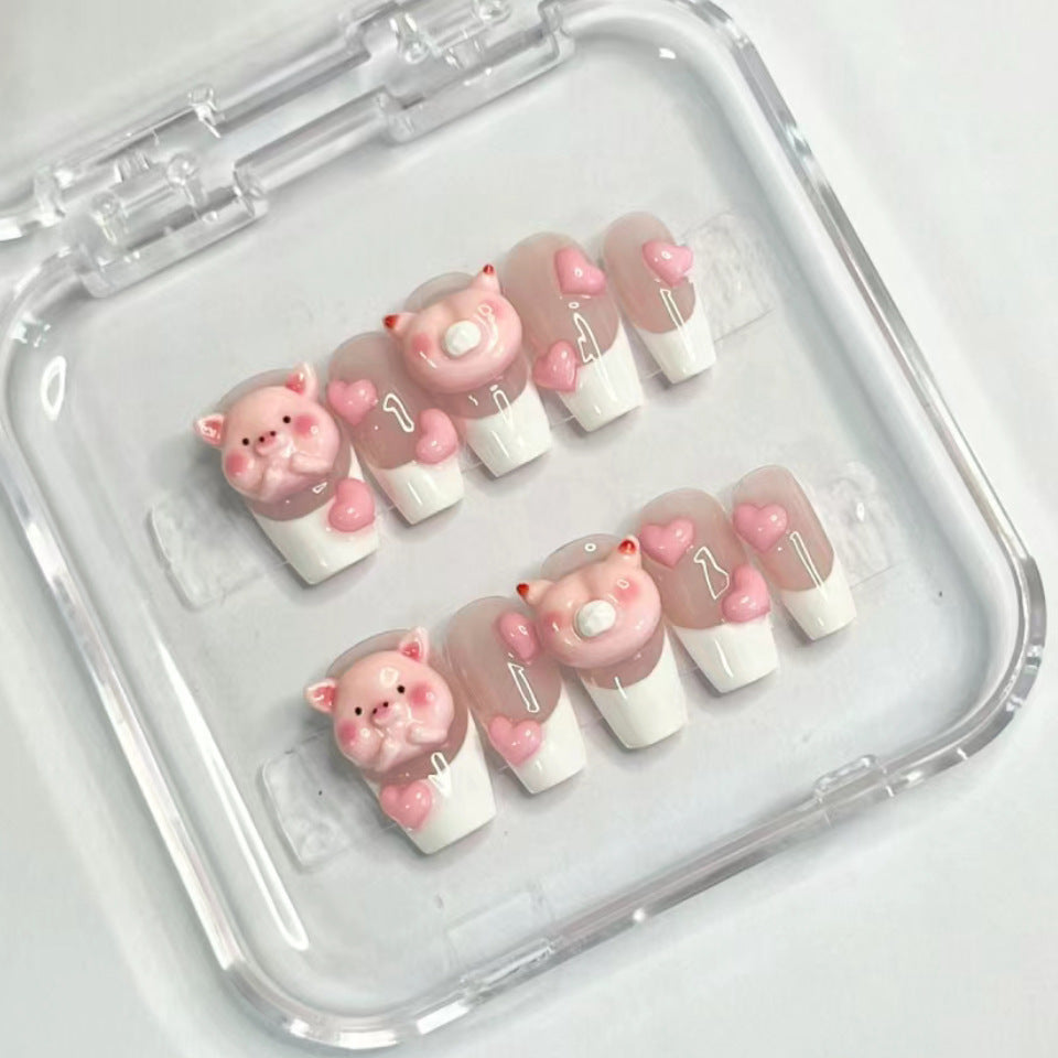Premium Glitzernde Press-On Nagelerweiterungen Brehn