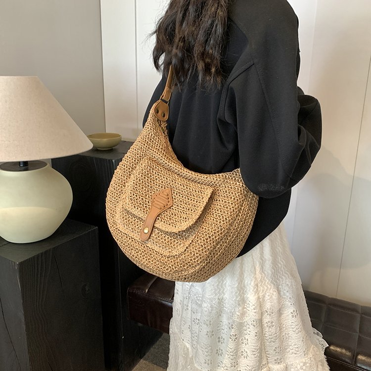 Beuteltasche Aus Feinem Naturgewebe Brehn