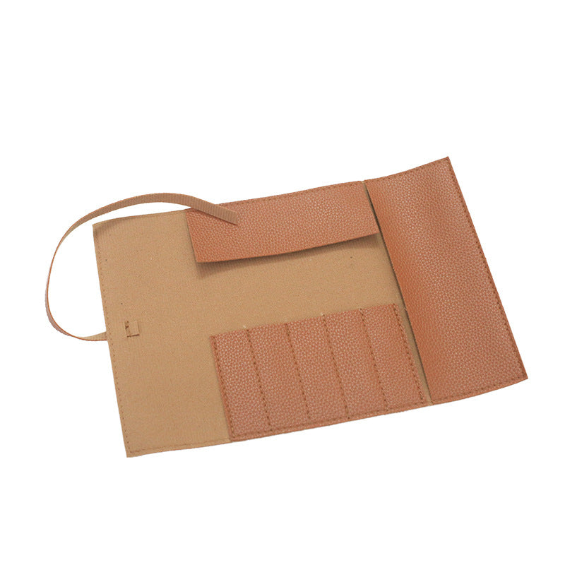 Leder Bleistiftrolle Organizer