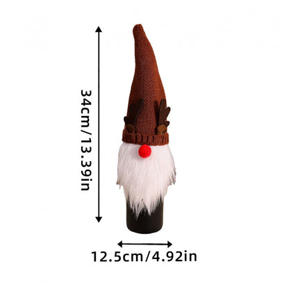 Dekorative Weihnachtsmann-Flaschenwärmer Brehn