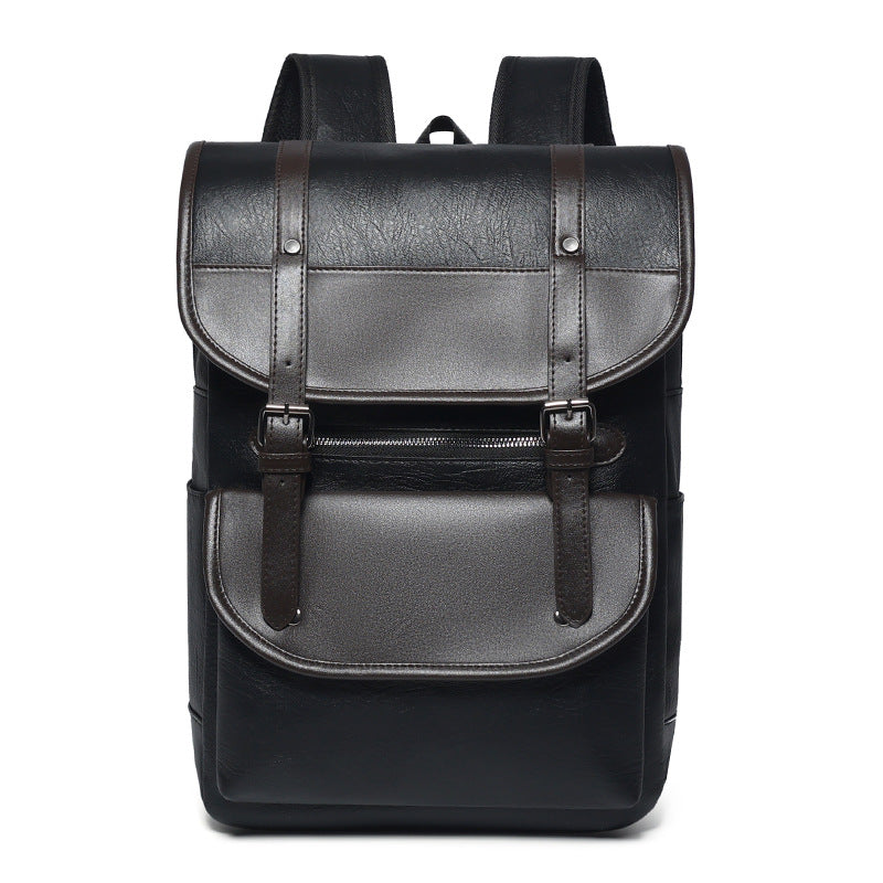 Premium Leder Laptop Rucksack Brehn