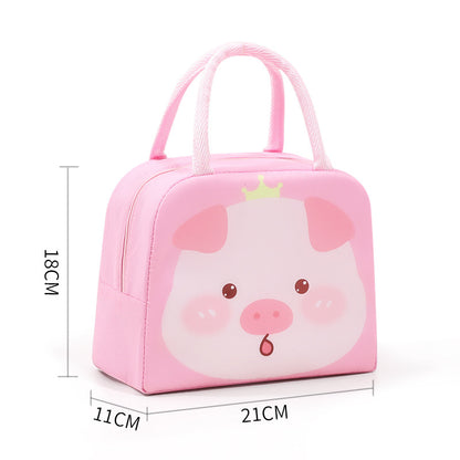 Isolierte Pinguin-Themen-Lunchbox