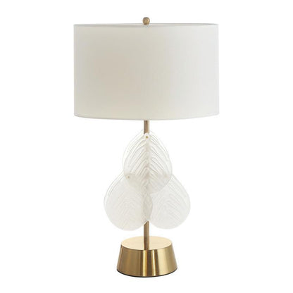 Elegante blattförmige Tischlampe