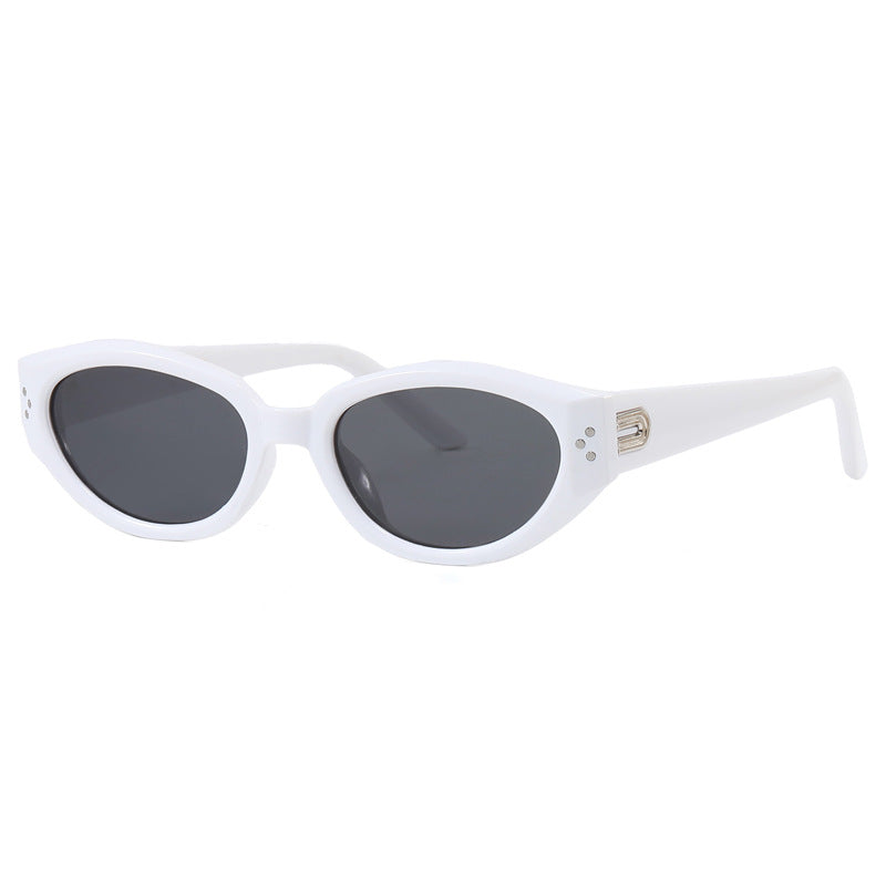 Damen modische Sonnenbrille mit animalischem Muster und stylishem Rahmen Brehn