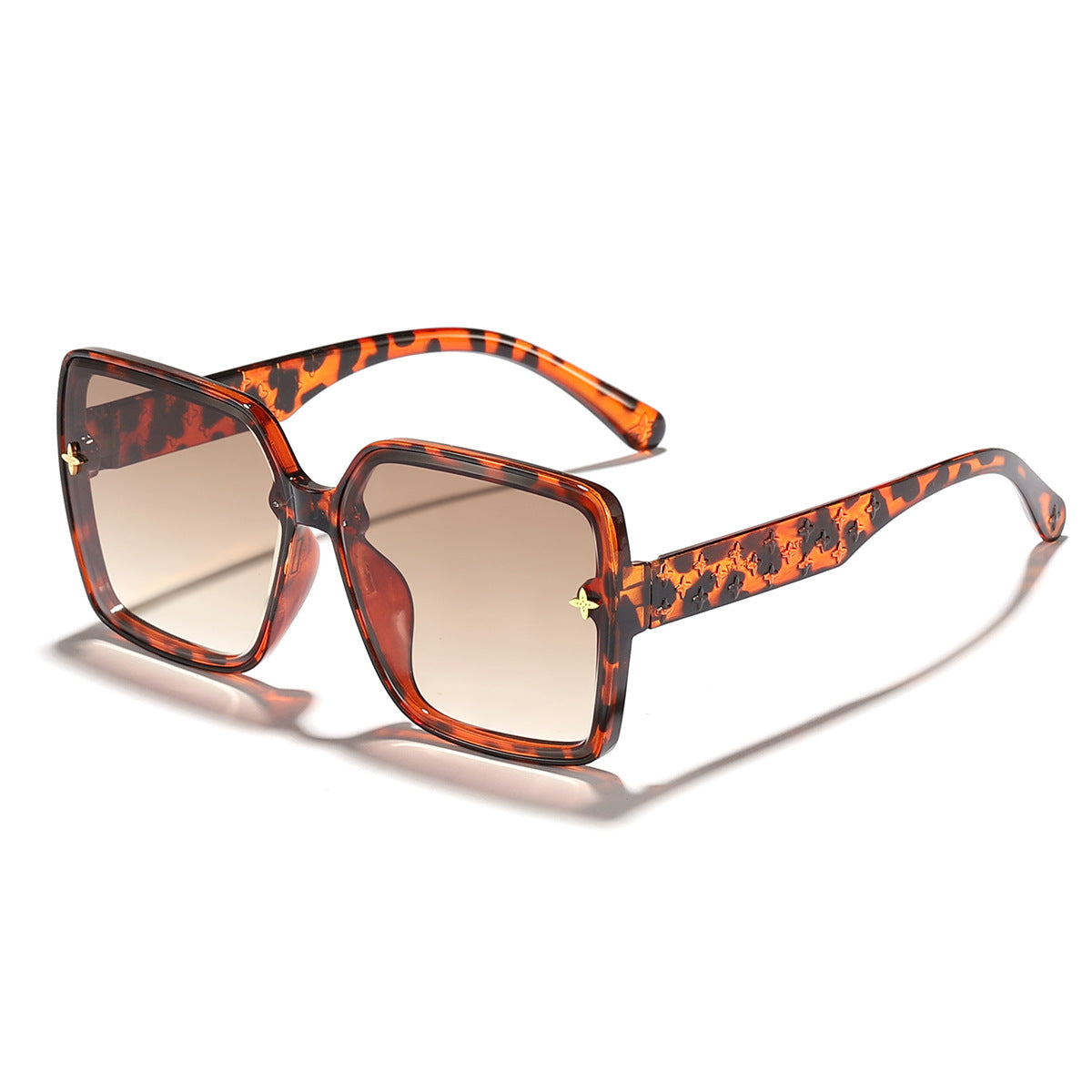 Damen oversized Sonnenbrille mit elegantem Rahmen und UV-Schutz Brehn