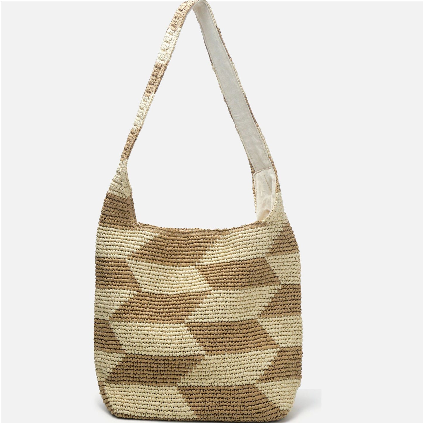 Stilvolle Handtasche Aus Naturgeflecht Brehn