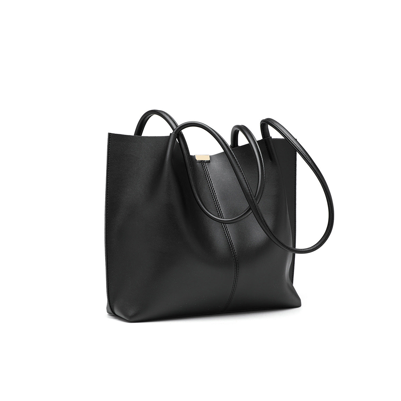 Stylische Leder Tragetasche Brehn