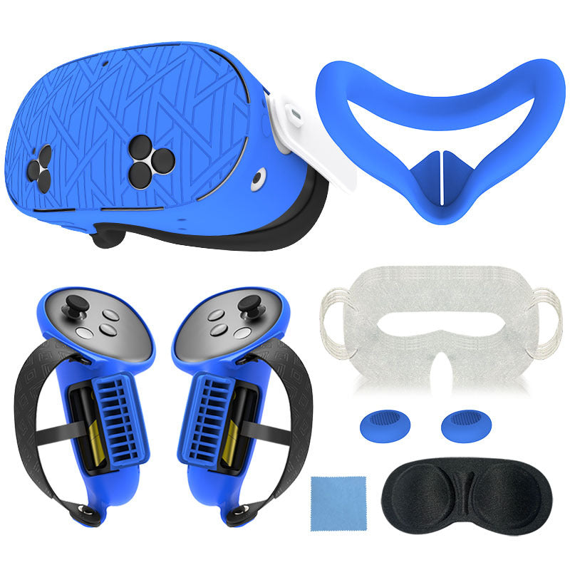 VR-Zubehör Set mit Hochwertiger Gesichtsmaske und Ergonomischen Controller-Halterungen Brehn