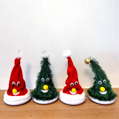 Lustige Weihnachtsmütze mit beweglichen Teilen