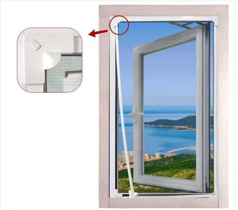 Verstellbare Fensterinsektenbarriere Brehn