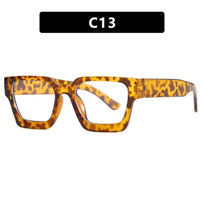 Damen modische quadratische Lesebrille mit transparenter Rahmenkonstruktion Brehn