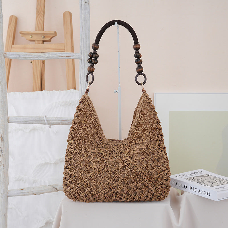 Handgefertigte Stricktafel-Tasche Brehn
