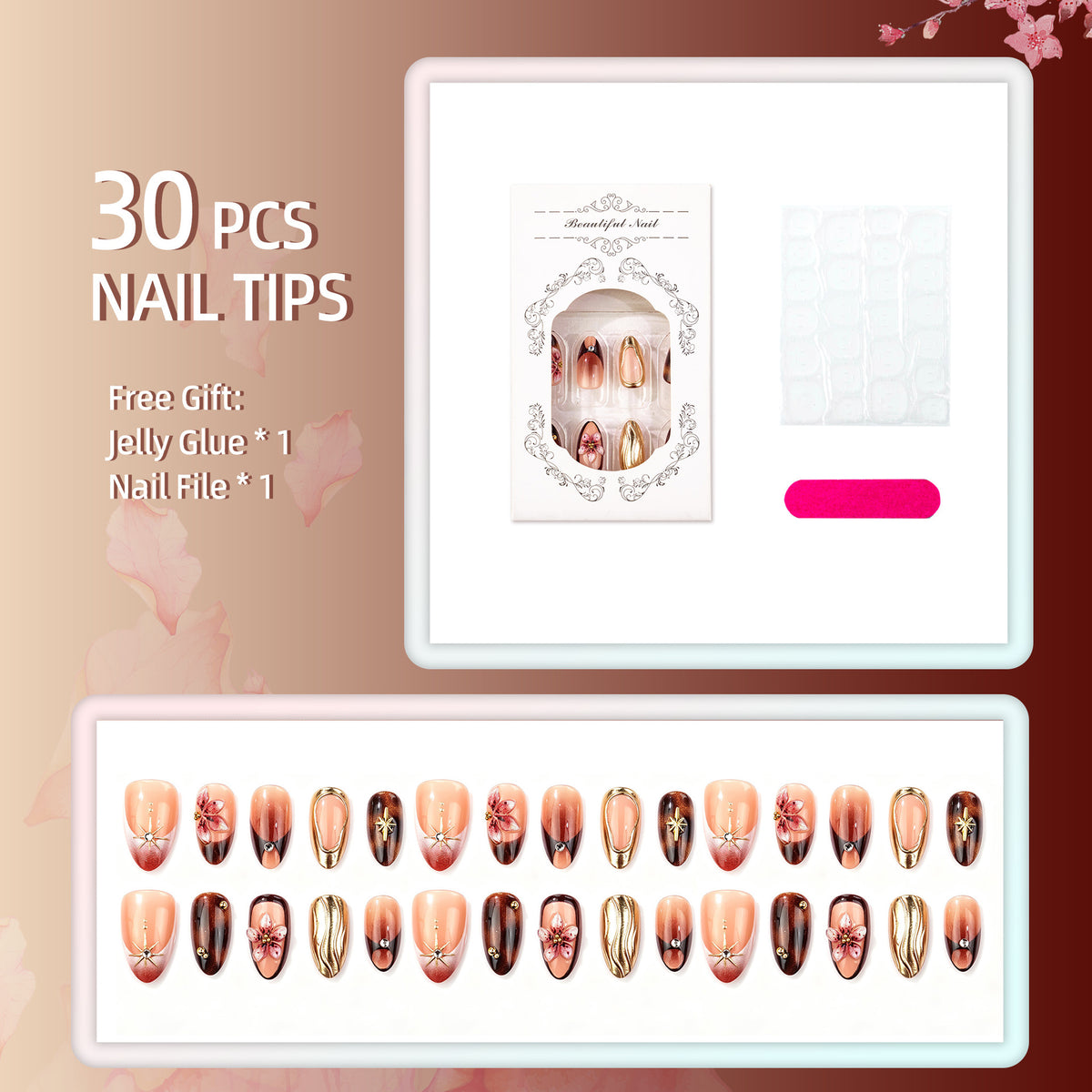 Künstlerisches Manuelles Nagelkunst Kit