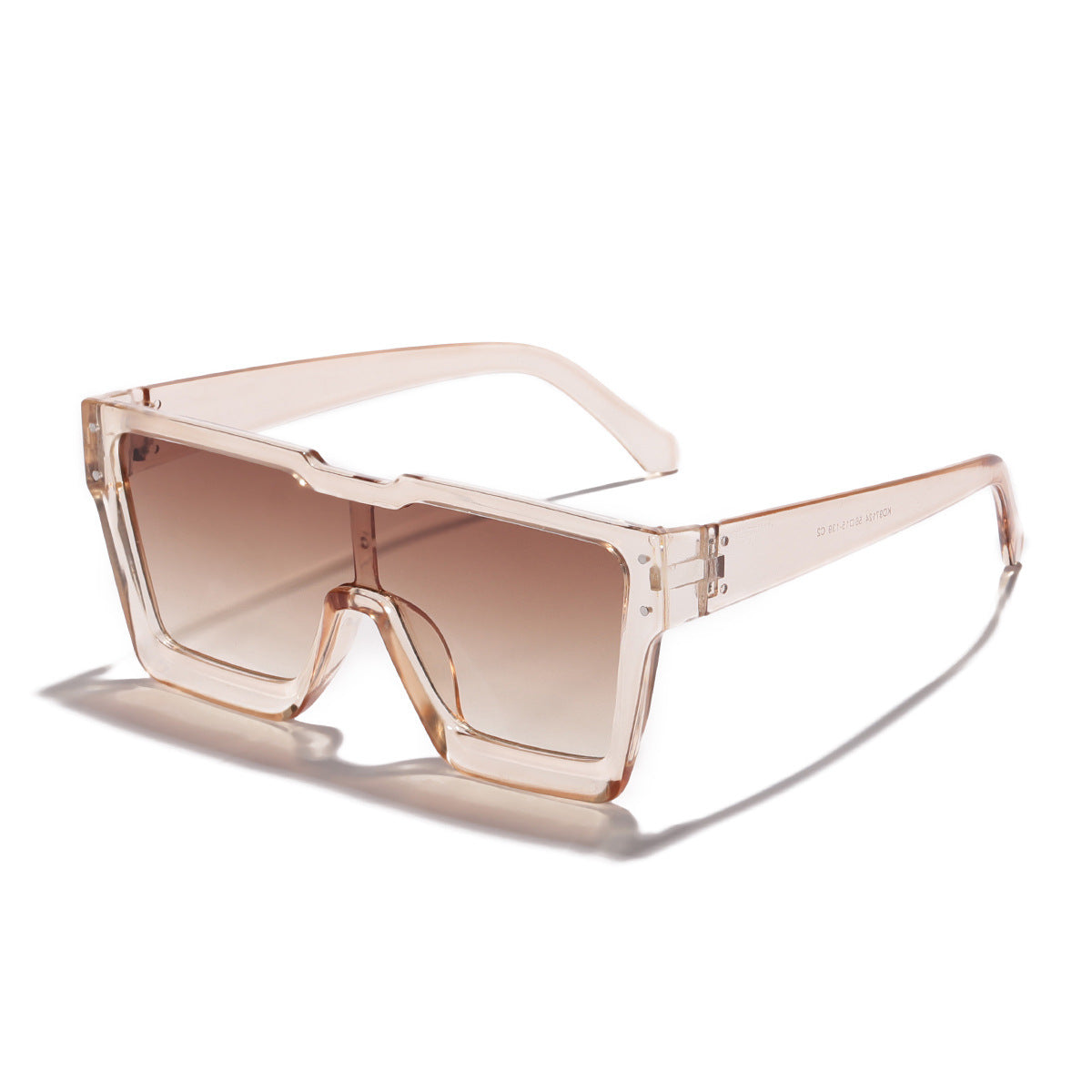 Damen statement Sonnenbrille mit breitem Rahmen und UV-Schutz Brehn