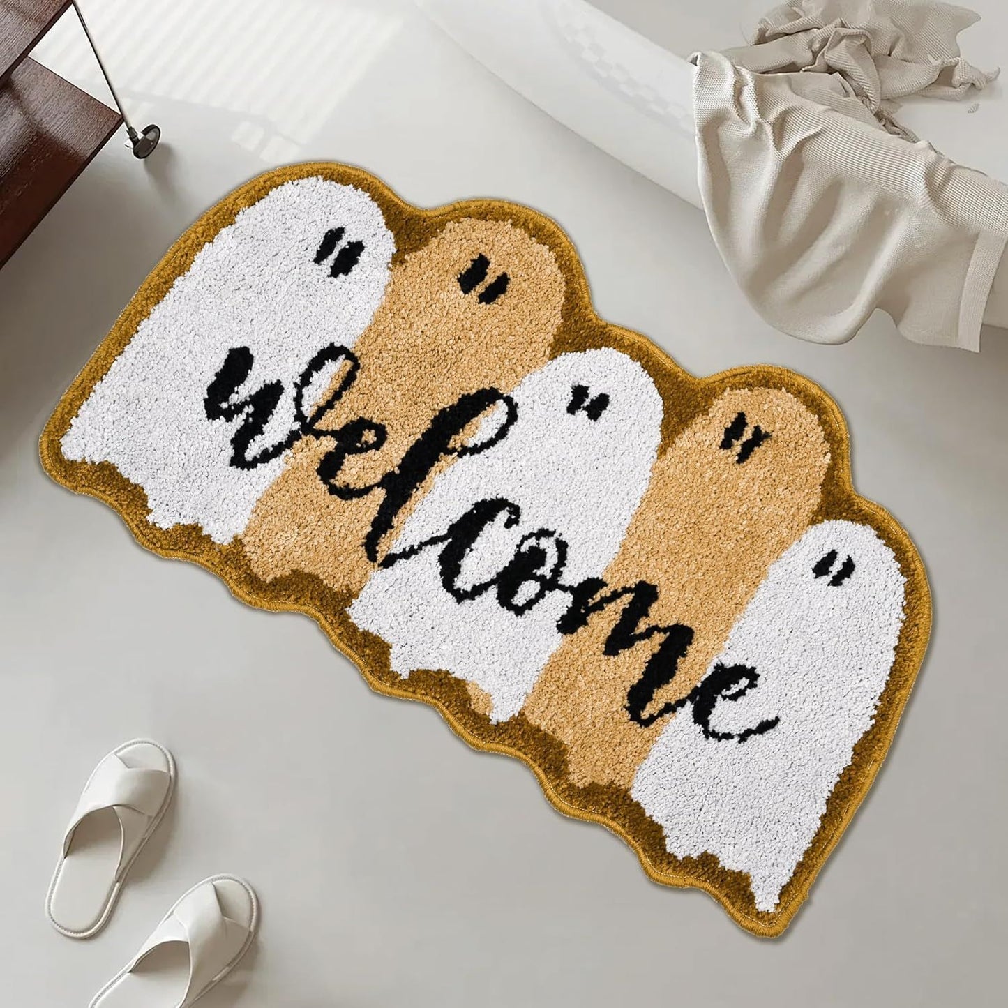 Halloween-Themen Gespenster-Badematte Brehn