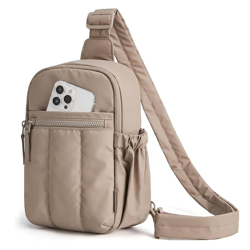 Kompakte Crossbody Tasche mit Mehreren Fächern Brehn