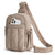 Kompakte Crossbody Tasche mit Mehreren Fächern Brehn