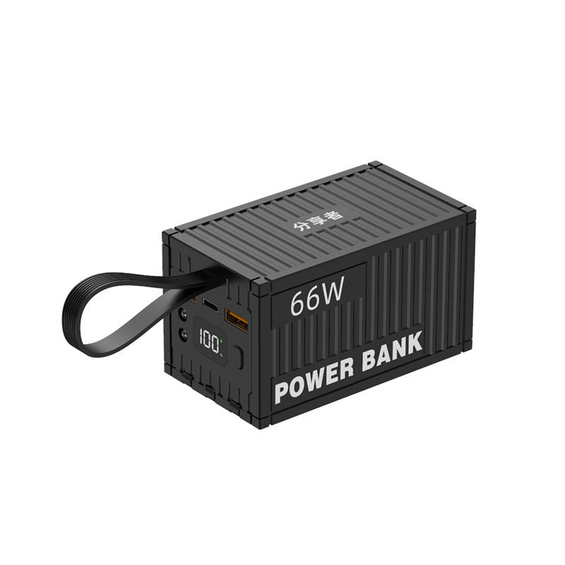 Tragbare Powerbank Im Container-Design mit 66W Schnellladefunktion Brehn