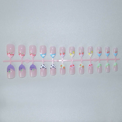Kreatives fruchtartiges Nagelkunst-Set