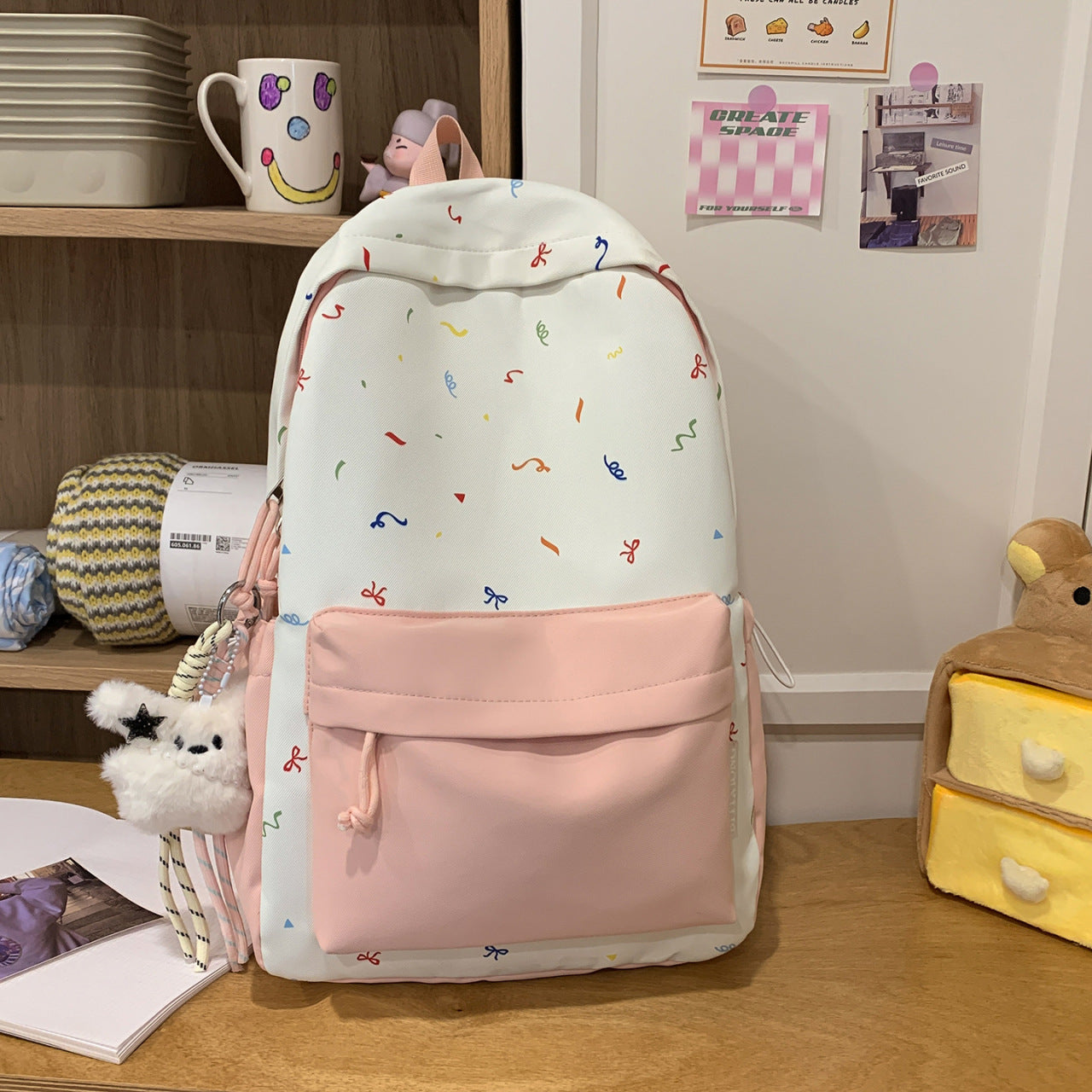 Lustige Muster Freizeit Rucksack