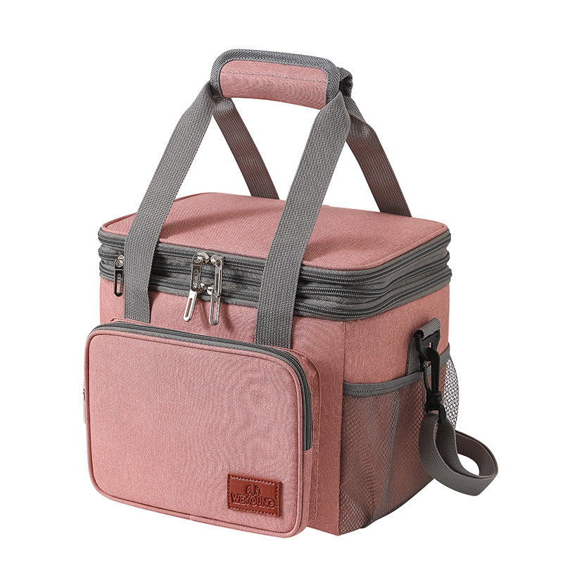Damen Isolierte Kühltasche mit mehreren Fächern und verstärktem Boden Brehn