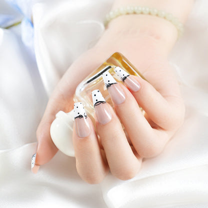 Elegantes Designer Press-On-Nagelset Brehn