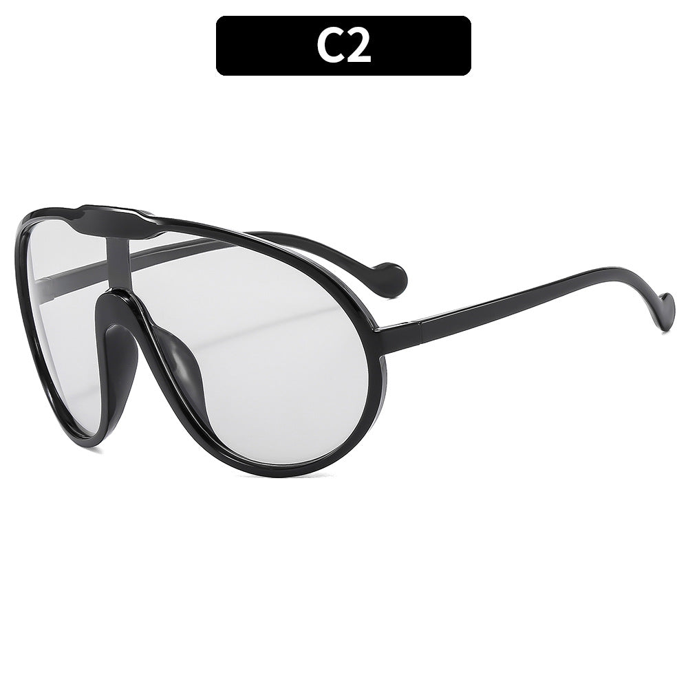 Retro Shield Sonnenbrille