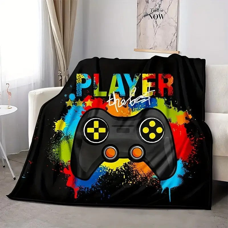 Unisex Kuscheldecke mit Gaming-Motiv Brehn