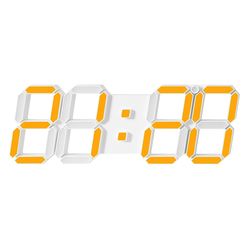 Digitale Alarmuhr mit großem Display und Farbwechsel Brehn