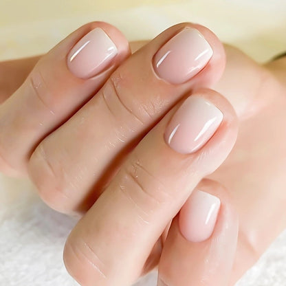 Natürliche Glossy Press-On Nail Tips Brehn