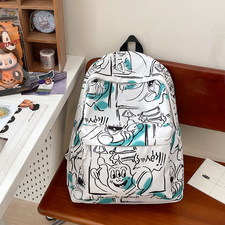 Rucksack Im Modernen Comic-Design Brehn