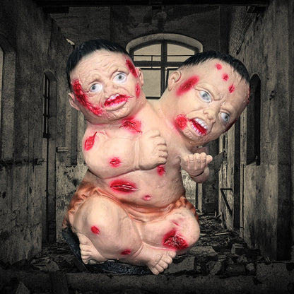 Scared Zombie Baby Deko Brehn