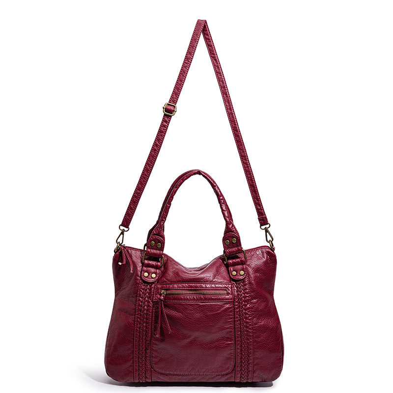 Stylische Multi-Taschen-Handtasche Brehn