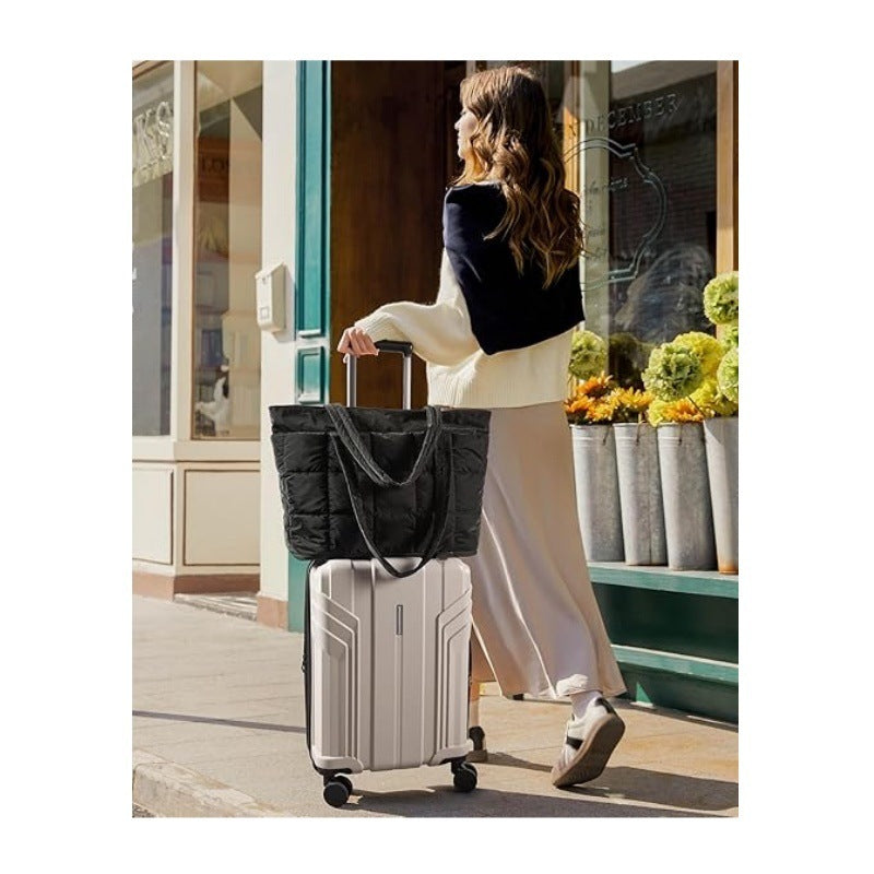Praktische Tragetasche mit Gestepptem Design Brehn