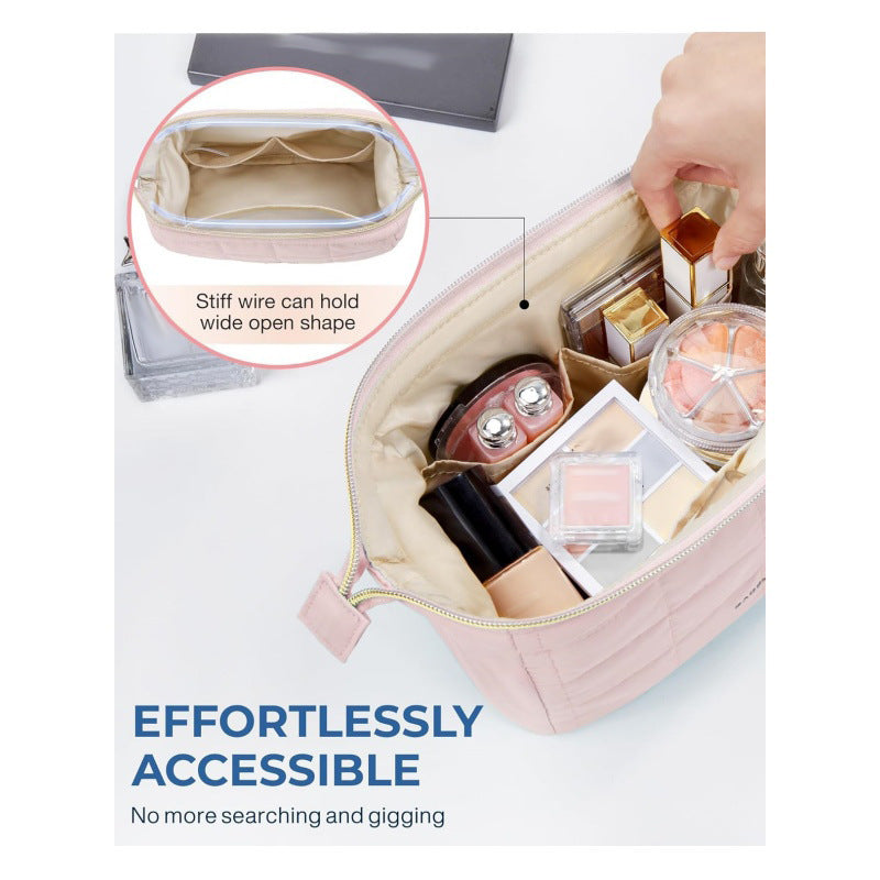 Quilted Kosmetik-Organizer Tasche Brehn