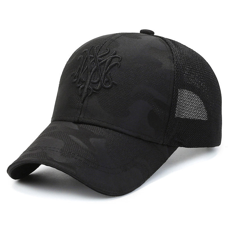 Damen Sportliche Trucker Cap mit atmungsaktivem Netzrücken Brehn