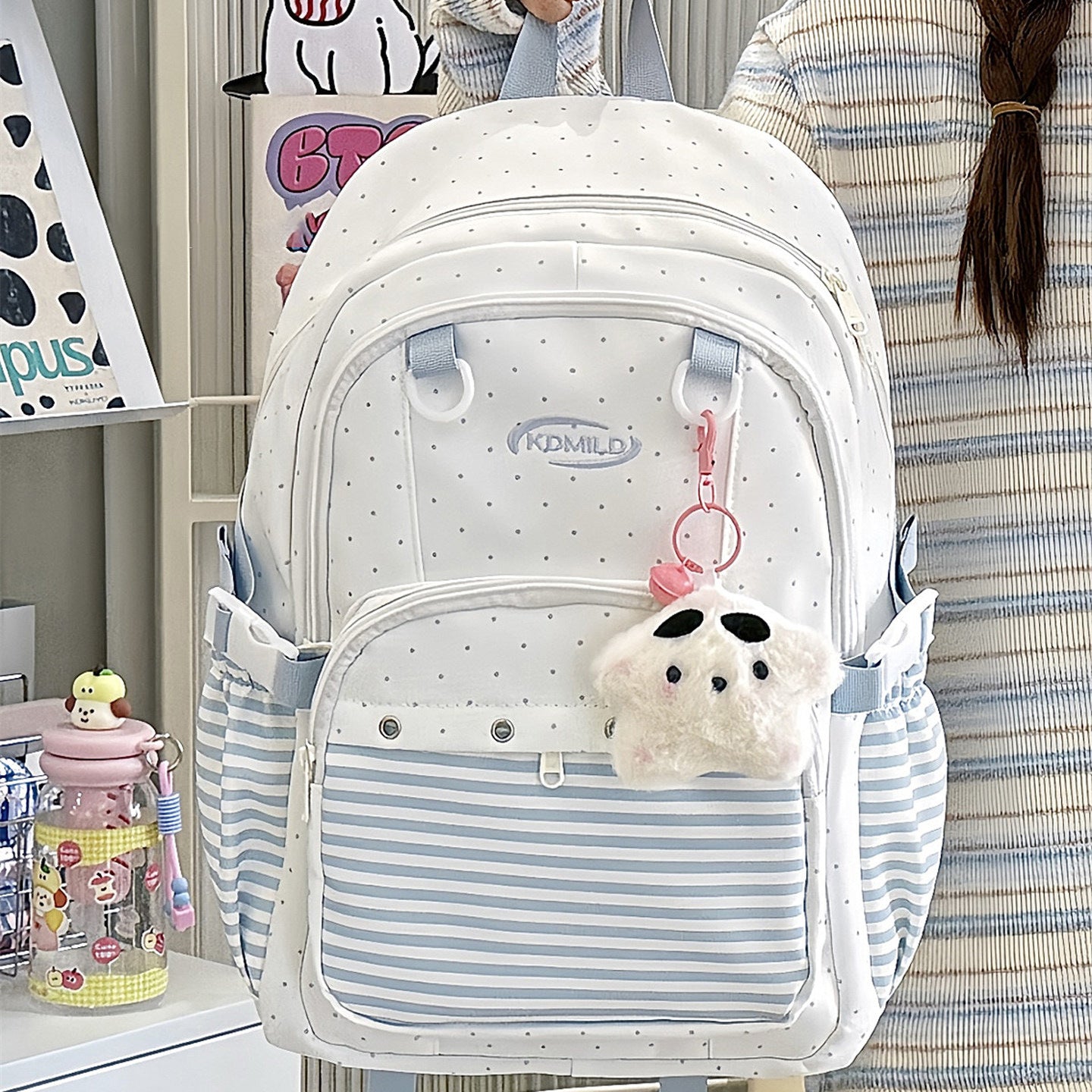 Multi-Taschen Studenten Rucksack Brehn