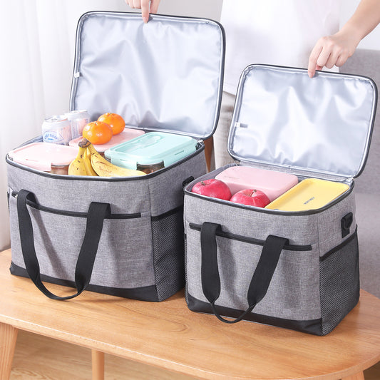 Unisex Kühltasche mit flexiblem Innenraum und Tragegriffen Brehn