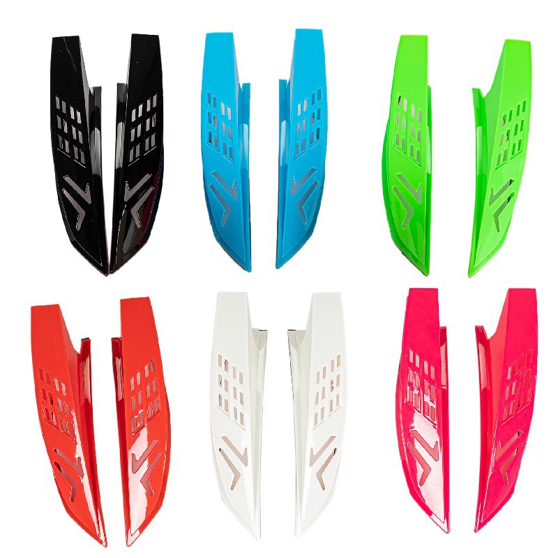 Aerodynamische Motorradhelm-Seitenteile Brehn