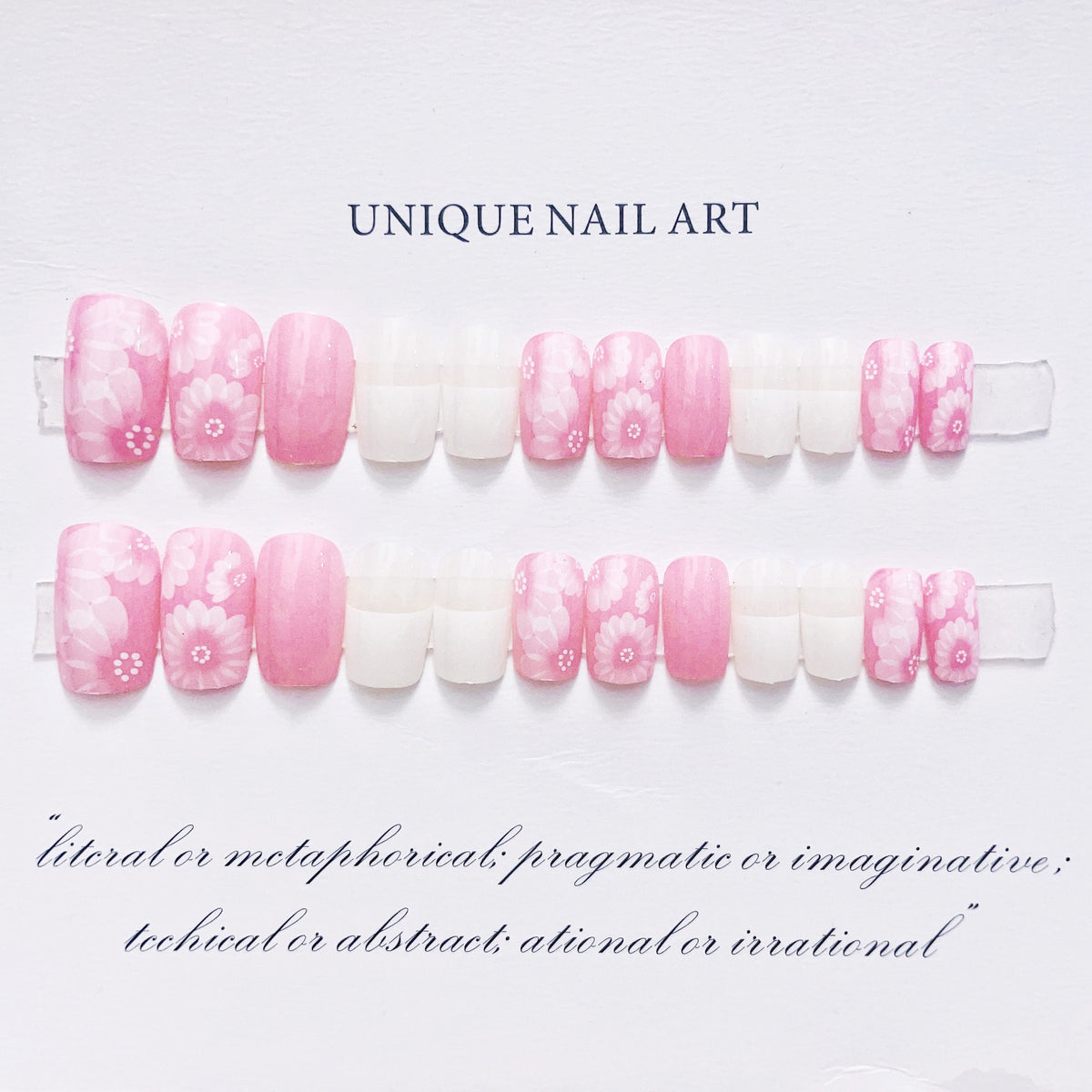 Blumendesign Press-On Nägel  1791804111