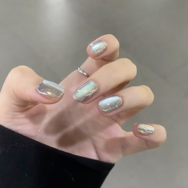 Hochwertiges Transparentes Press-On Nagelset Brehn