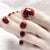 Fußnagelset mit glamourösen Perlenverzierungen Brehn