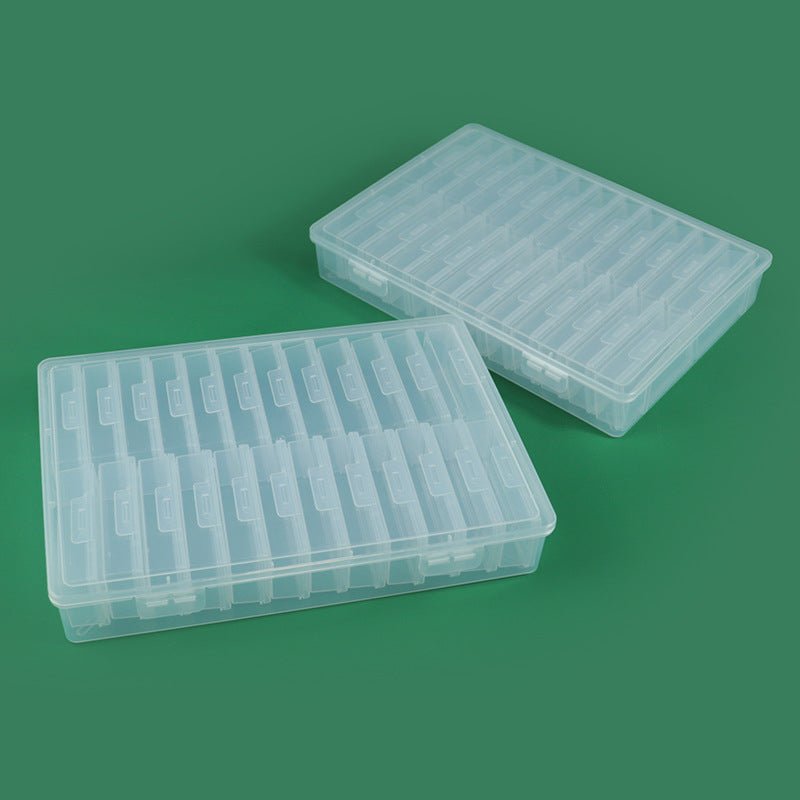Multi-Division Transparente Bastelaufbewahrungsbox Brehn